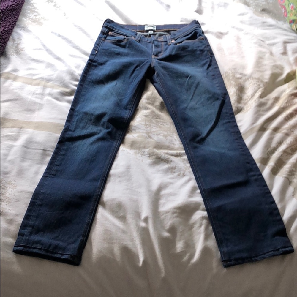 Jcrew matchstick jeans size 24p